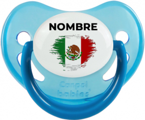 Bandera del efecto pincel de México con nombre: Chupete fisiológica