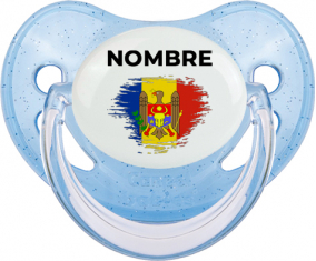 Bandera del efecto pincel moldavia con nombre: Chupete fisiológica