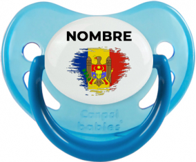 Bandera del efecto pincel moldavia con nombre: Chupete fisiológica