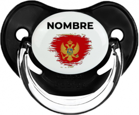 Montenegro cepilla la bandera del efecto con nombre: Chupete fisiológica