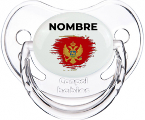 Montenegro cepilla la bandera del efecto con nombre: Chupete fisiológica