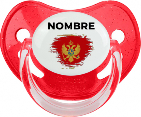 Montenegro cepilla la bandera del efecto con nombre: Chupete fisiológica