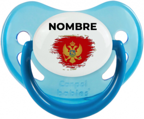 Montenegro cepilla la bandera del efecto con nombre: Chupete fisiológica