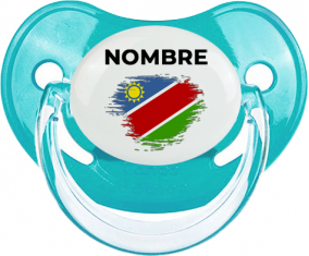 Bandera del efecto pincel de Namibia con nombre: Chupete fisiológica personnalisée