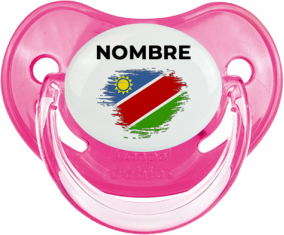 Bandera del efecto pincel de Namibia con nombre: Chupete fisiológica
