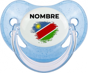 Bandera del efecto pincel de Namibia con nombre: Chupete fisiológica