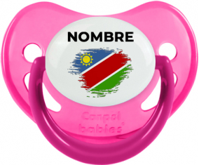 Bandera del efecto pincel de Namibia con nombre: Chupete fisiológica