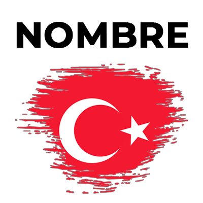 Bandera de efecto cepillo de Pavo, ideal para personalizar accesorios de bebé en chupete-bebe.com.