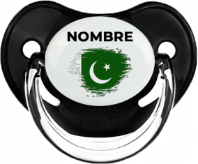 Bandera del efecto pincel de Pakistán con nombre: Chupete fisiológica