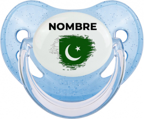 Bandera del efecto pincel de Pakistán con nombre: Chupete fisiológica