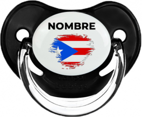 Efecto pincel de bandera Puerto Rico con nombre: Chupete fisiológica
