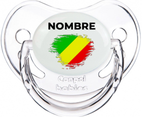 Efecto pincel de bandera República del Congo con nombre: Chupete Fisiológica