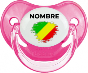 Efecto pincel de bandera República del Congo con nombre: Chupete Fisiológica