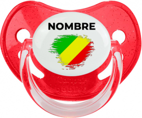 Efecto pincel de bandera República del Congo con nombre: Chupete Fisiológica