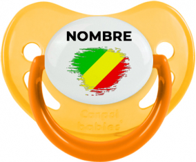 Efecto pincel de bandera República del Congo con nombre: Chupete Fisiológica