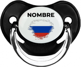 Bandera de efecto pincel ruso con nombre: Chupete fisiológica