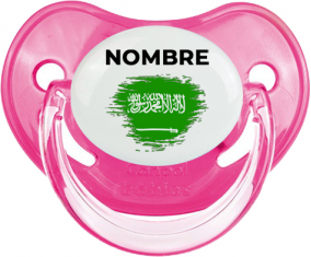 Efecto cepillo de bandera Arabia Saudita con nombre: Chupete fisiológica