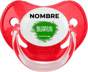 Efecto cepillo de bandera Arabia Saudita con nombre: Chupete fisiológica
