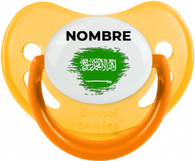 Efecto cepillo de bandera Arabia Saudita con nombre: Chupete fisiológica