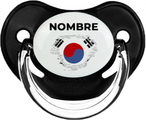 Bandera del efecto pincel de Corea del Sur con nombre: Chupete fisiológica