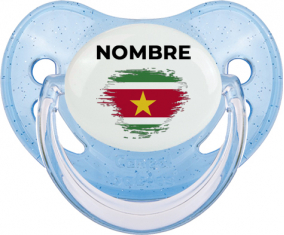 Bandera del efecto pincel surinam con nombre: Chupete fisiológica
