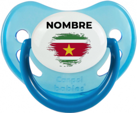Bandera del efecto pincel surinam con nombre: Chupete fisiológica
