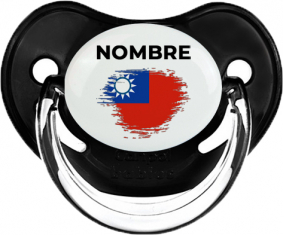 Bandera del efecto pincel de Taiwán con nombre: Chupete fisiológica