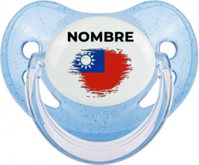 Bandera del efecto pincel de Taiwán con nombre: Chupete fisiológica