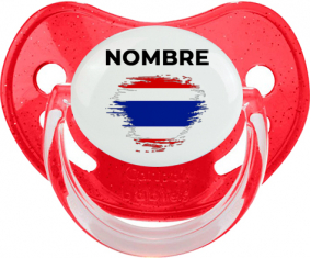 Bandera del efecto pincel de Tailandia con nombre: Chupete fisiológica