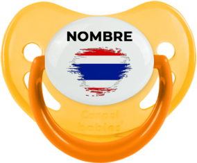 Bandera del efecto pincel de Tailandia con nombre: Chupete fisiológica