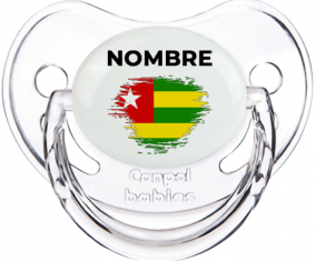 Togo pincel efecto bandera con nombre: Chupete fisiológica