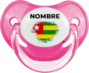Togo pincel efecto bandera con nombre: Chupete fisiológica