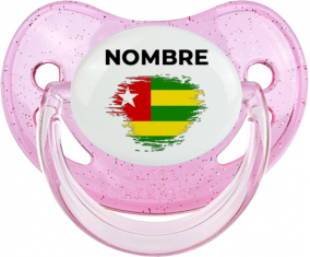 Togo pincel efecto bandera con nombre: Chupete fisiológica