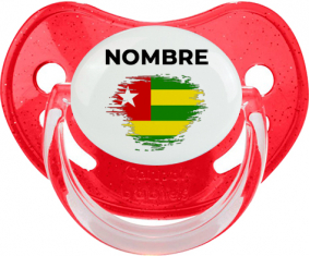Togo pincel efecto bandera con nombre: Chupete fisiológica