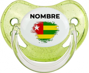 Togo pincel efecto bandera con nombre: Chupete fisiológica
