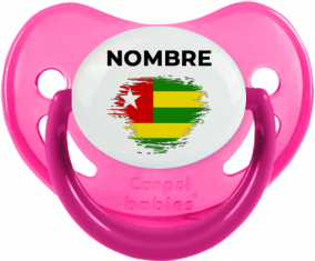 Togo pincel efecto bandera con nombre: Chupete fisiológica