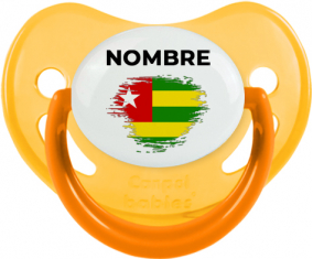 Togo pincel efecto bandera con nombre: Chupete fisiológica