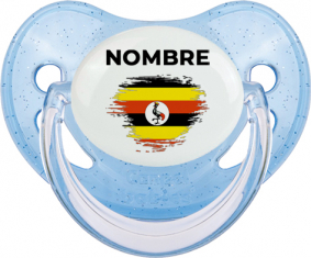 Bandera del efecto pincel de Uganda con nombre: Chupete fisiológica