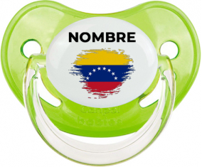 Venezuela cepilla bandera efecto con nombre: Chupete fisiológica