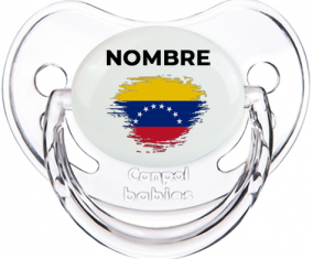 Venezuela cepilla bandera efecto con nombre: Chupete fisiológica
