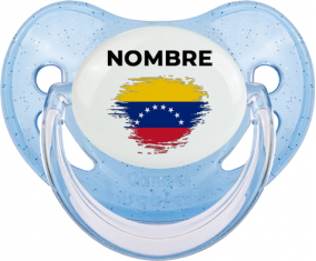 Venezuela cepilla bandera efecto con nombre: Chupete fisiológica