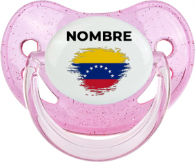 Venezuela cepilla bandera efecto con nombre: Chupete fisiológica
