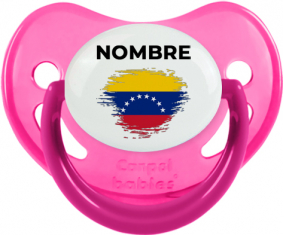 Venezuela cepilla bandera efecto con nombre: Chupete fisiológica