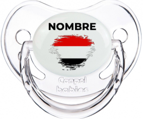 Bandera del efecto pincel de Yemen con nombre: Chupete fisiológica