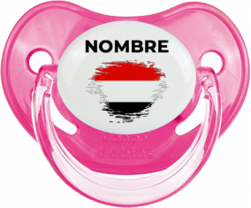 Bandera del efecto pincel de Yemen con nombre: Chupete fisiológica