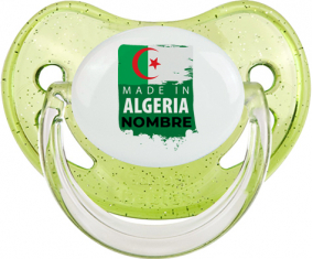 Made in Algeria diseño 3 con nombre : Chupete fisiológico