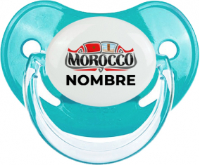 Diseño de Marruecos con nombre: Chupete fisiológica personnalisée