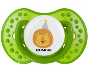 León de cumpleaños - nombre: Chupete lovi dynamic