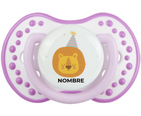 León de cumpleaños - nombre: Chupete lovi dynamic