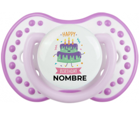 Pastel de cumpleaños - nombre: Chupete Lovi dynamic